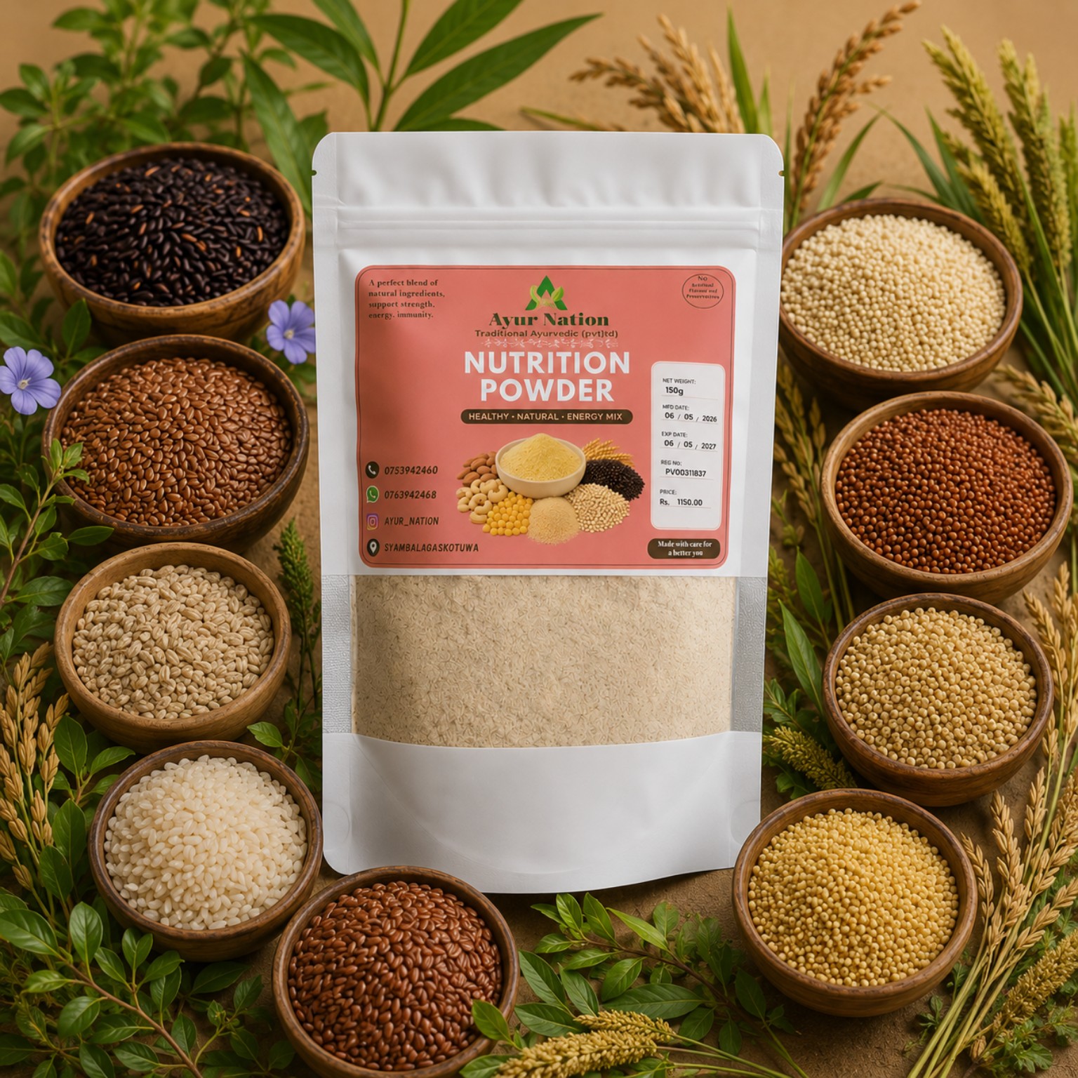 Ayur Nation Nutrition Powder product photo
